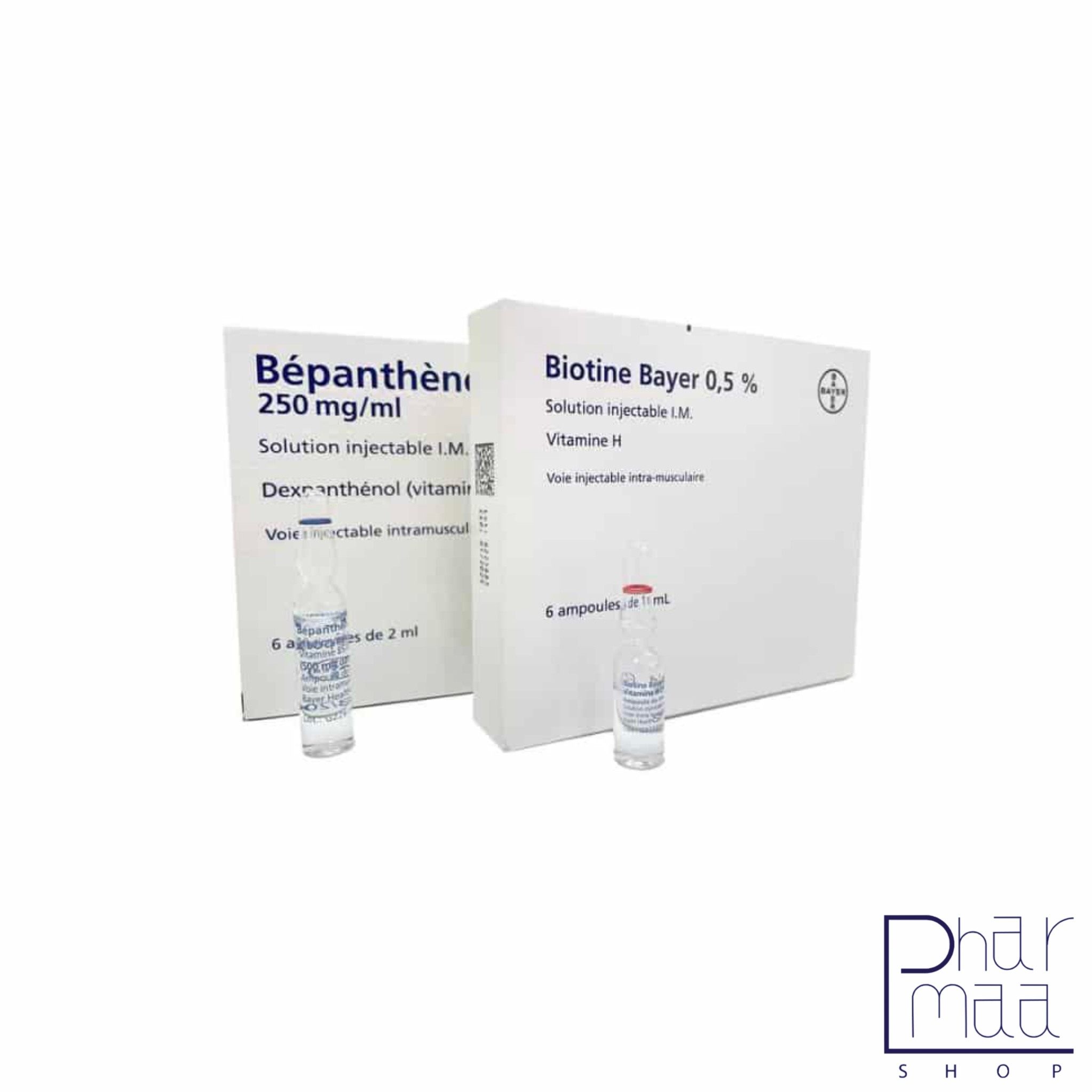 photo-output آمپول بیوتین بپانتن بایر آلمان - Image 1