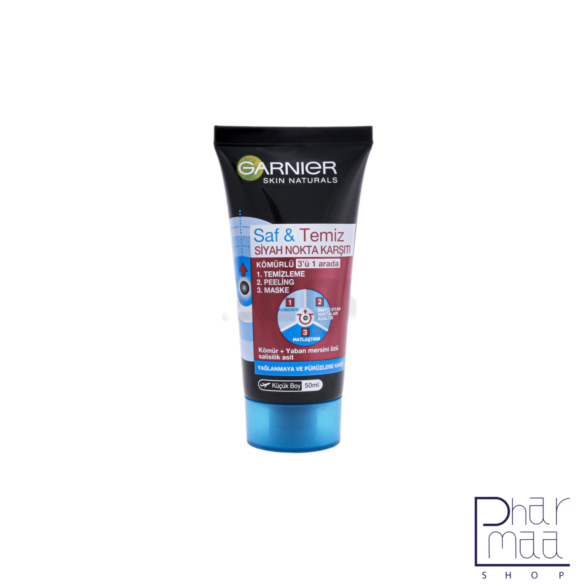 photo-output اسکراب ذغال گارنیه ۵۰ میل - Image 1