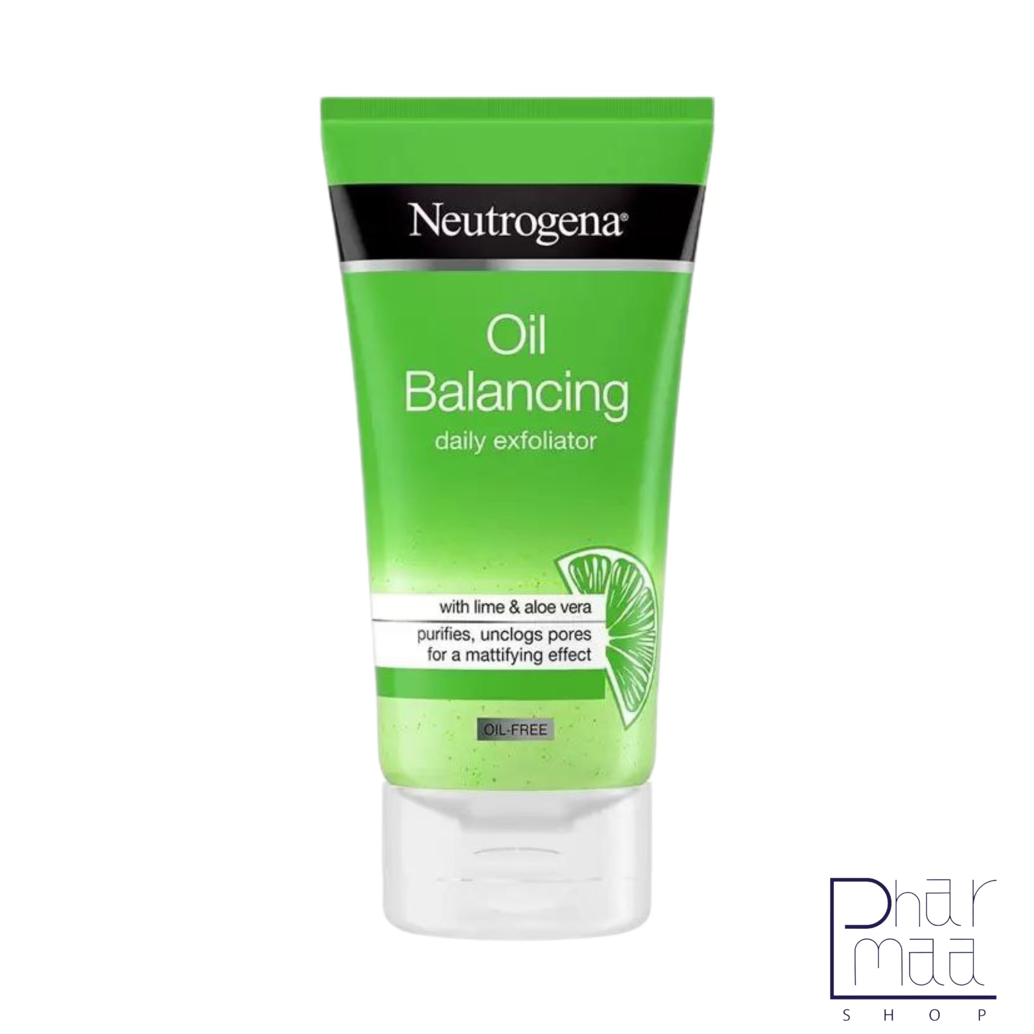 photo-output ژل اسکراب نوتروژینا حاوی عصاره لیمو و آلوئه ورا - Image 1