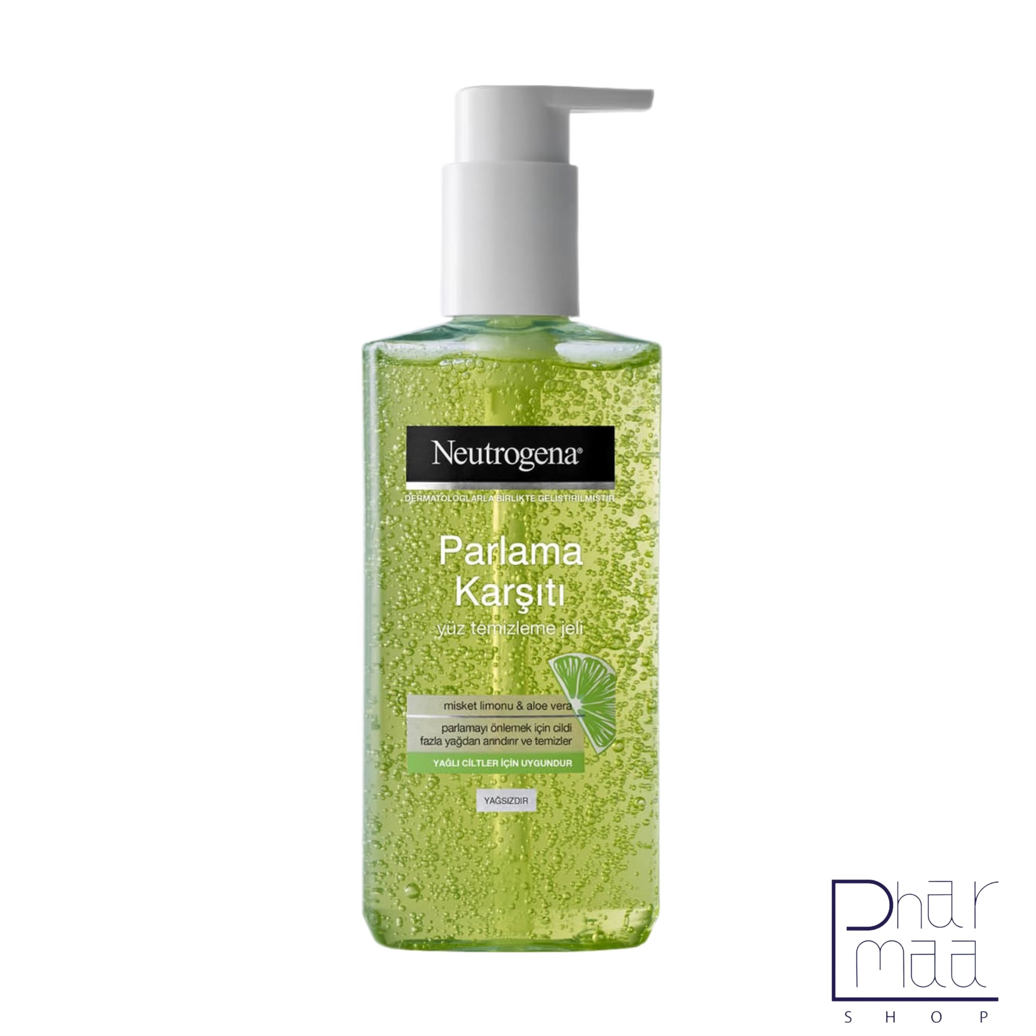 photo-output ژل شستشوی پوست چرب عصاره لیمو نوتروژینا - Image 1