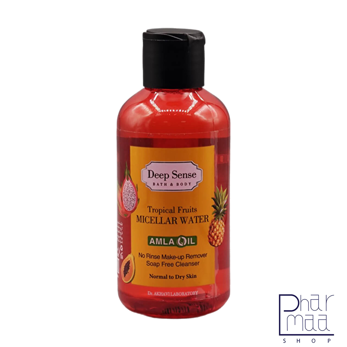 پاک کننده آرایش مناسب پوست خشک و معمولی حاوی میوه استوایی دیپ سنس 150 میل پاک کننده آرایش مناسب پوست خشک و معمولی حاوی میوه استوایی دیپ سنس 150 میل - Image 1