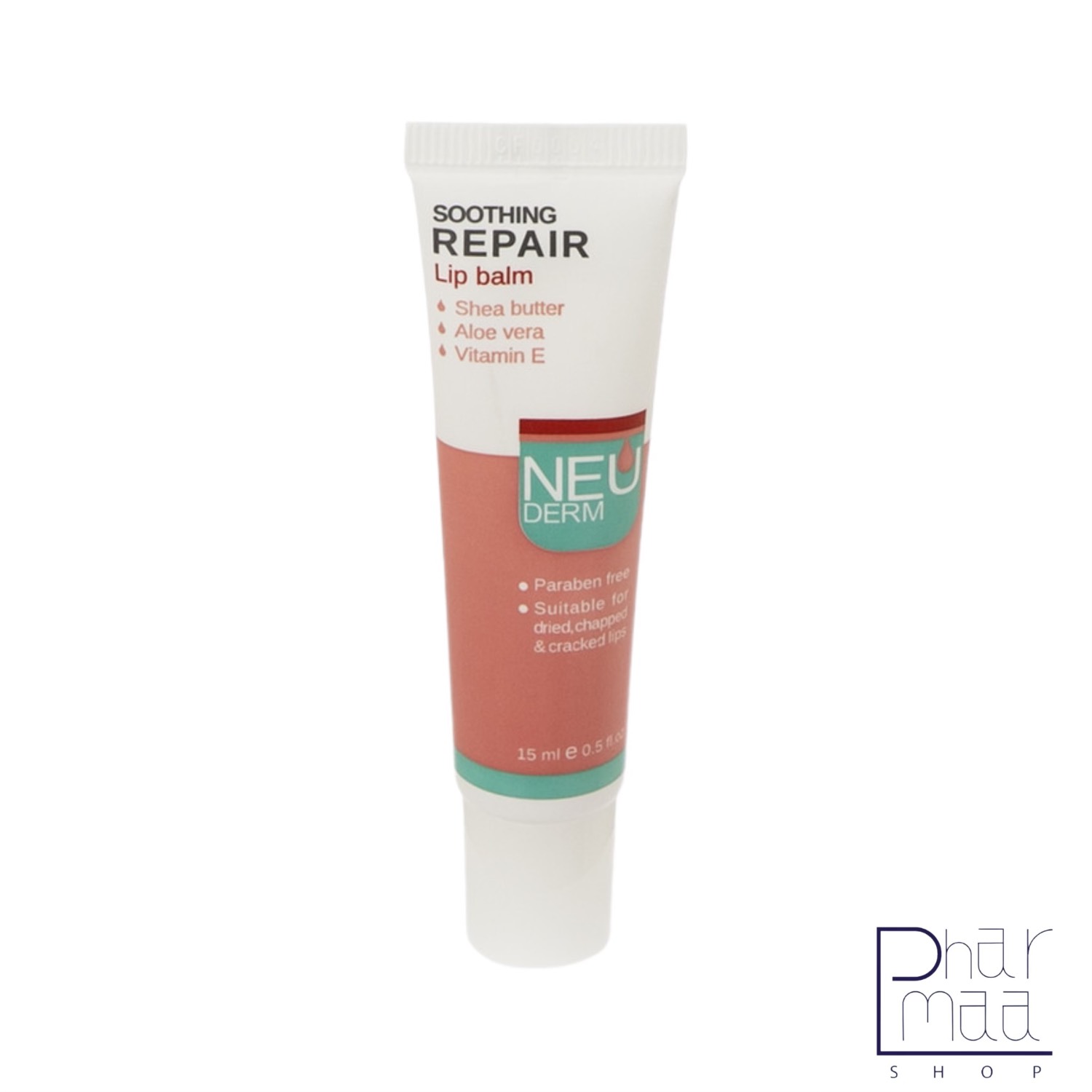 IMG_5232 بالم لب تیوپی ترمیم کننده نئودرم 15 میل - Image 1