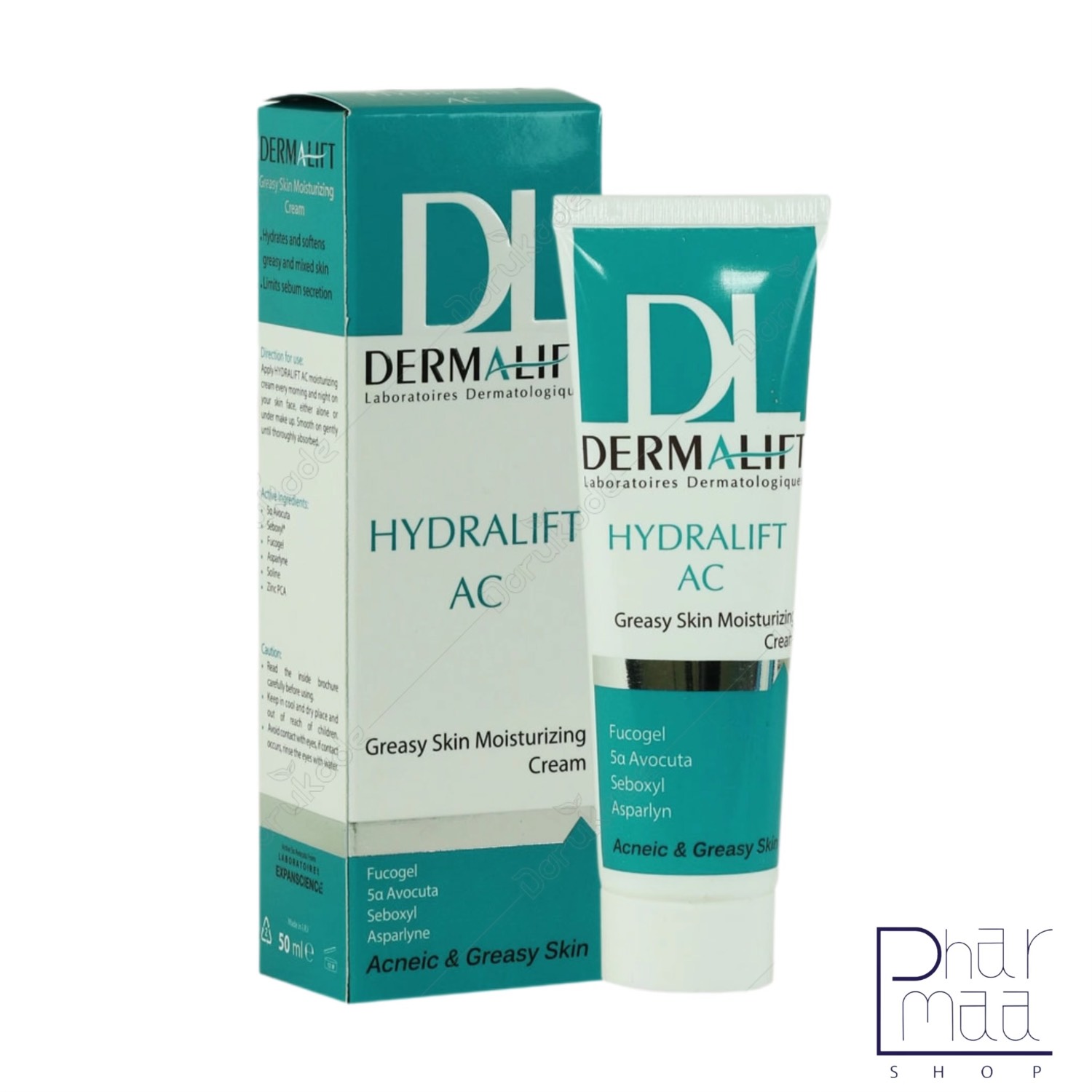 IMG_5251 کرم مرطوب کننده مناسب پوست های چرب جوشدار (هیدرالیفت AC) درمالیفت 50 میل - Image 1