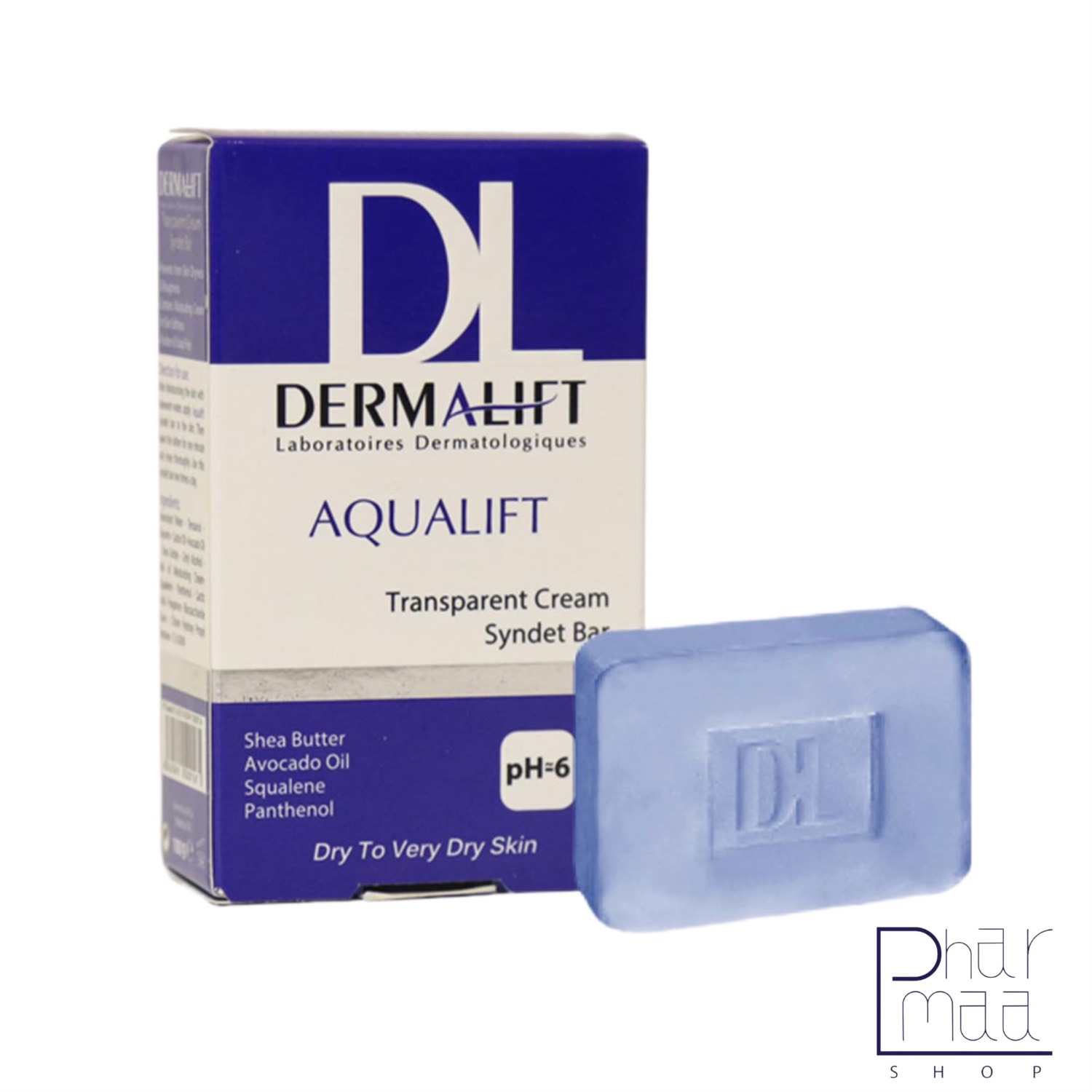 IMG_5252 (2) شوینده غیر صابونی شفاف پوست خشک و خیلی خشک(آکوالیفت)درمالیفت 100 گرم - Image 1