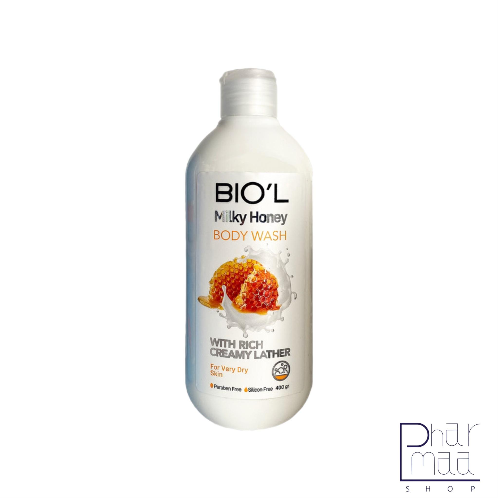 WhatsApp Image 2025-06-05 at 10.22.22 AM شامپو بدن کرمی مناسب برای پوست های خیلی خشک با عصاره شیر و عسل بیول 400 میل - Image 1