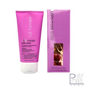 ماسک مو ترمیم کننده مناسب موی رنگ شده و آسیب دیده لافارر 200 میل