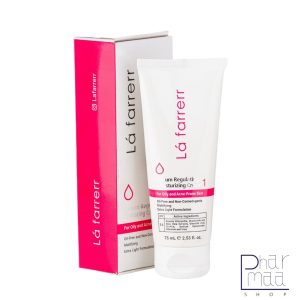 کرم کنترل کننده چربی و آبرسان مناسب پوست چرب و مستعد آکنه شماره 1 لافارر 75 میل