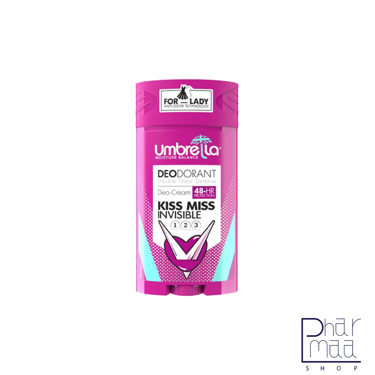 استیک خوشبو کننده بدن بانوان مدل Kiss Miss آمبرلا 90 میل استیک خوشبو کننده بدن بانوان مدل Kiss Miss آمبرلا 90 میل - Image 1