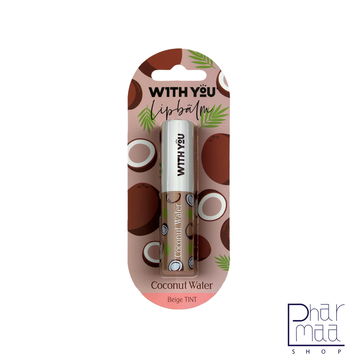 بالم لب با رایحه نارگیل ویت یو بالم لب با رایحه نارگیل ویت یو 2/6 گرم - Image 1