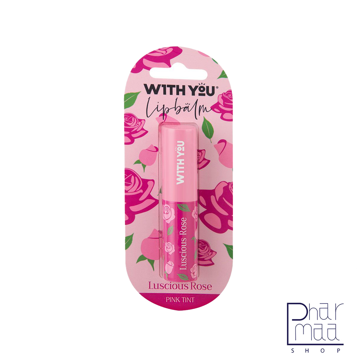 بالم لب با رایحه گل رز ویت یو بالم لب با رایحه گل رز ویت یو 2/6 گرم - Image 1