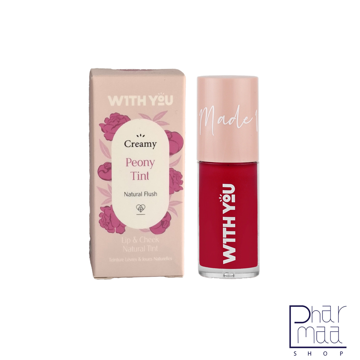 تینت کرمی رنگی لب و گونه C1 پیونی ویت یو 8 میل تینت کرمی رنگی لب و گونه C1 پیونی ویت یو 8 میل - Image 1