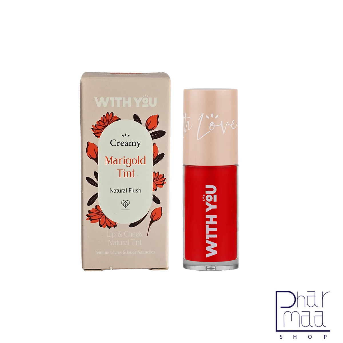 تینت کرمی رنگی لب و گونه C3 مری گلد ویت یو 8 میل تینت کرمی رنگی لب و گونه C3 مری گلد ویت یو 8 میل - Image 1