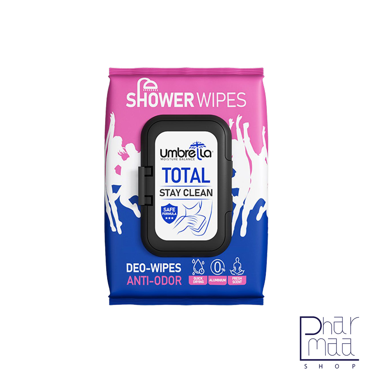 دستمال مرطوب خوشبو کننده بدن توتال آمبرلا دستمال مرطوب خوشبو کننده بدن توتال آمبرلا - Image 1