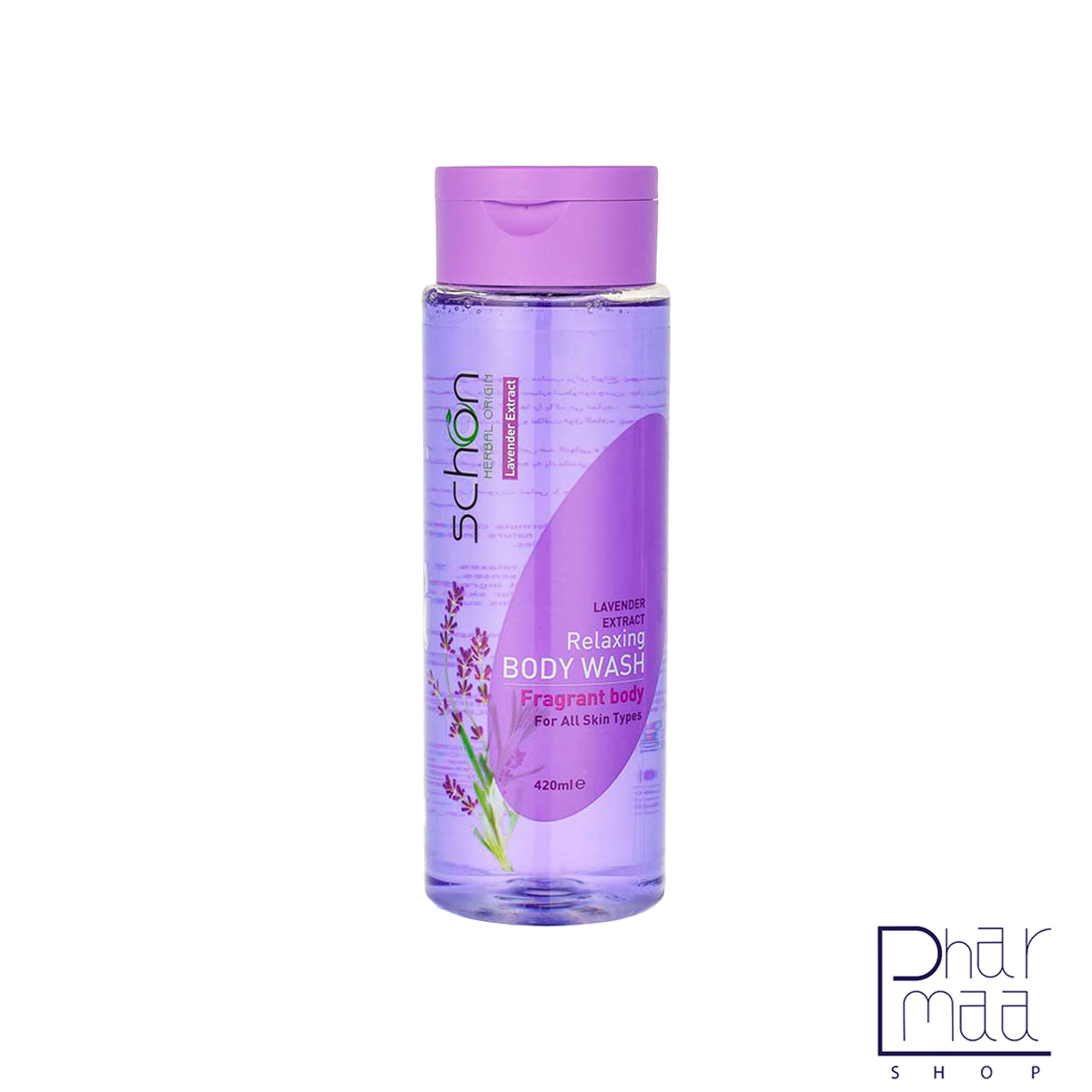 شامپو بدن اسطوخودوس شون 420 میل شامپو بدن اسطوخودوس شون 420 میل - Image 1