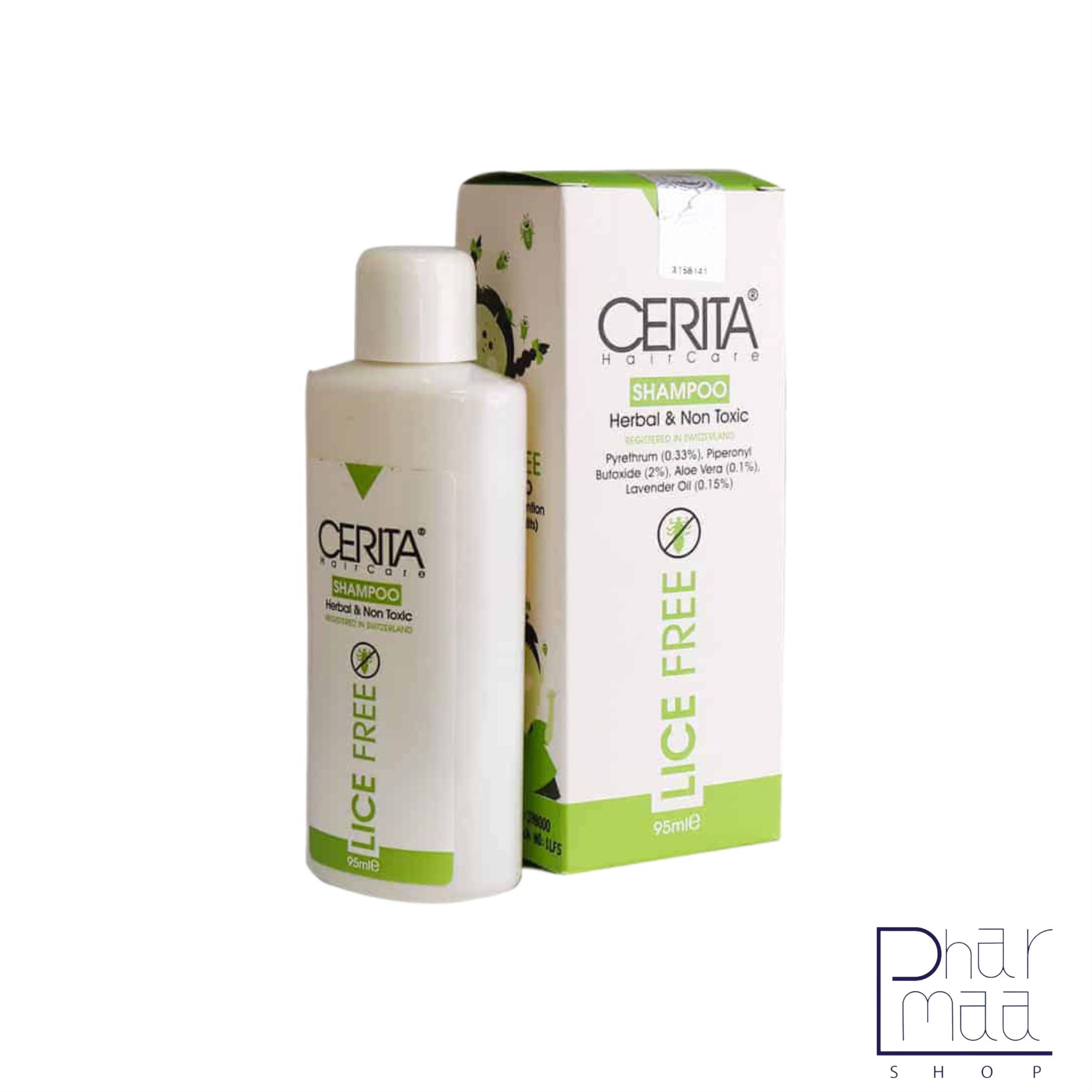 شامپو لایس فری ضد شپش مناسب انواع مو سریتا 95 میل شامپو لایس فری ضد شپش مناسب انواع مو سریتا 95 میل - Image 1