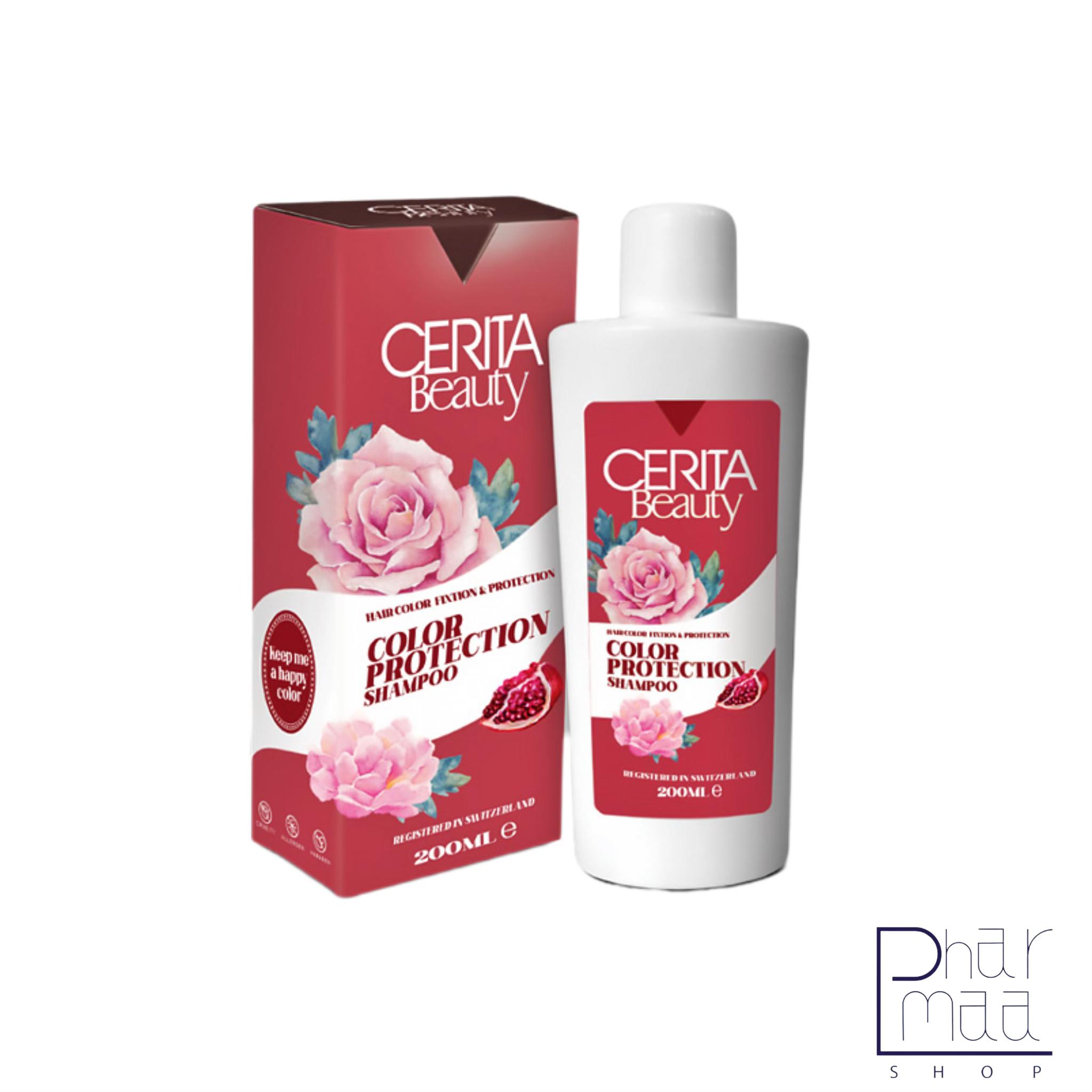 شامپو محافظ رنگ مو برای انواع مو سریتا 200 میل شامپو محافظ رنگ مو برای انواع مو سریتا 200 میل - Image 1