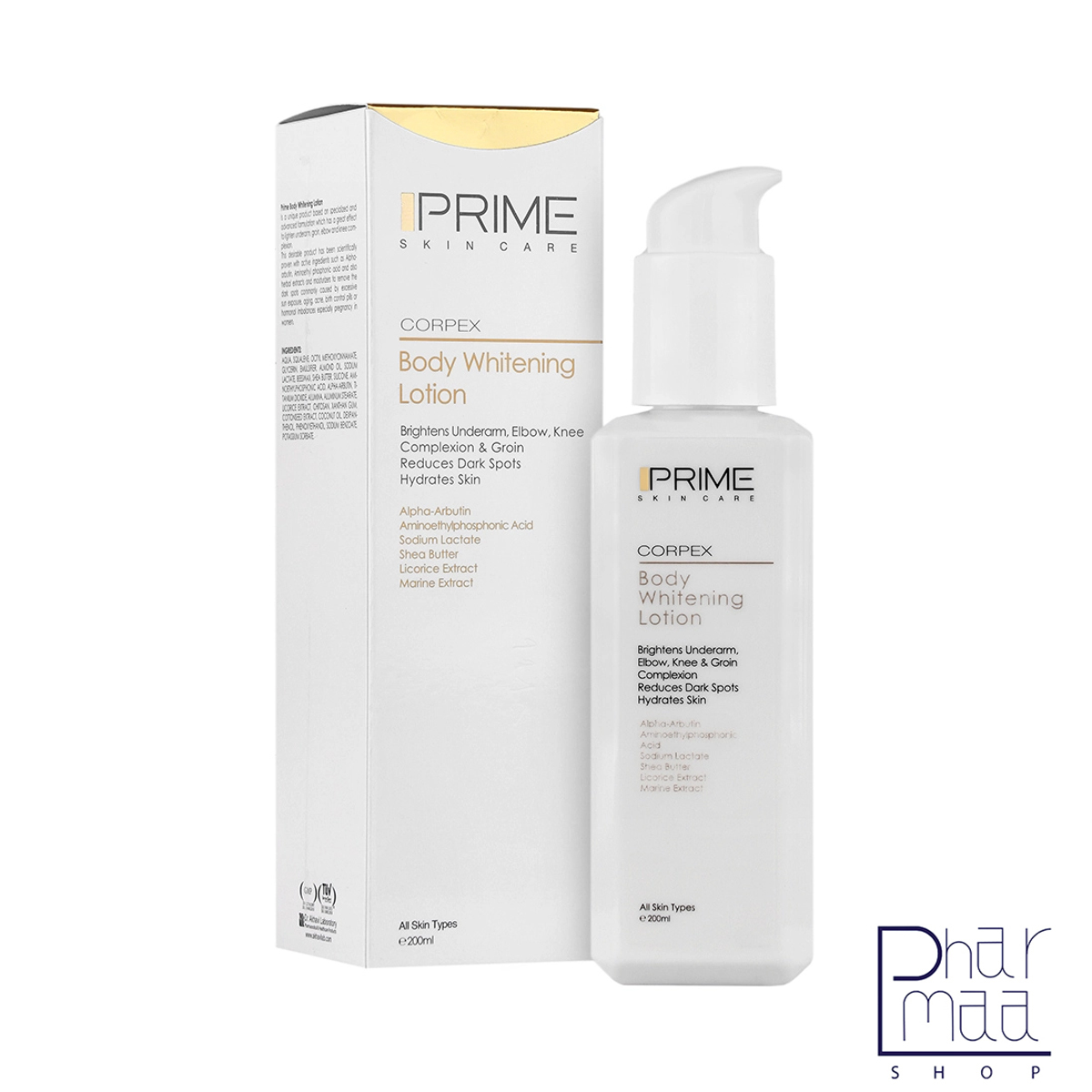 لوسیون روشن کننده بدن مناسب انواع پوست پرایم 200 میل لوسیون روشن کننده بدن مناسب انواع پوست پرایم 200 میل - Image 1