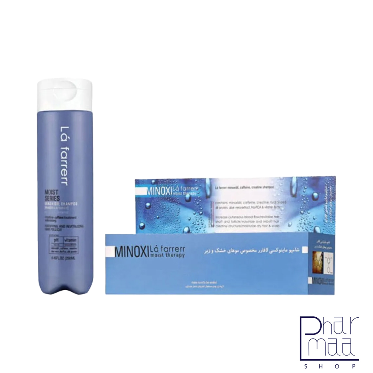ماینوکسی شامپو ماینوکسی مناسب موی خشک و زبر لافارر 250 میل - Image 1