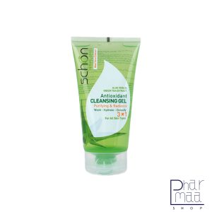 ژل شستشوی صورت حاوی آلوئه ورا و چای سبز 150 میل شون