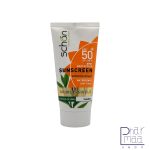 کرم محافظ آفتاب دابل شيلد spf50 بي رنگ مخصوص پوست هاي نرمال تا خشک شون 50 میل