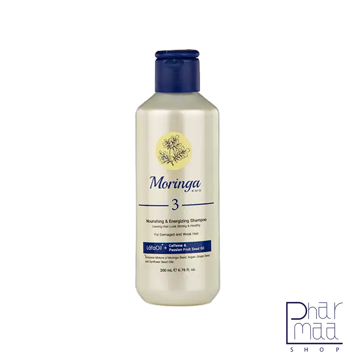 شامپو مناسب موی آسیب دیده و ضعیف شماره 3 مورینگا 400 میل شامپو مناسب موی آسیب دیده و ضعیف شماره 3 مورینگا 400 میل - Image 1