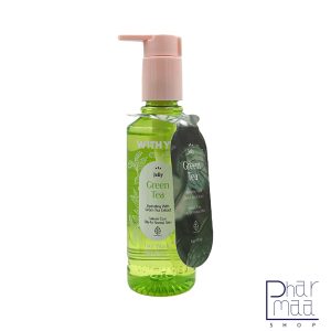 شوینده صورت ژلی Green Tea مناسب پوست های چرب ویت یو 200 میل