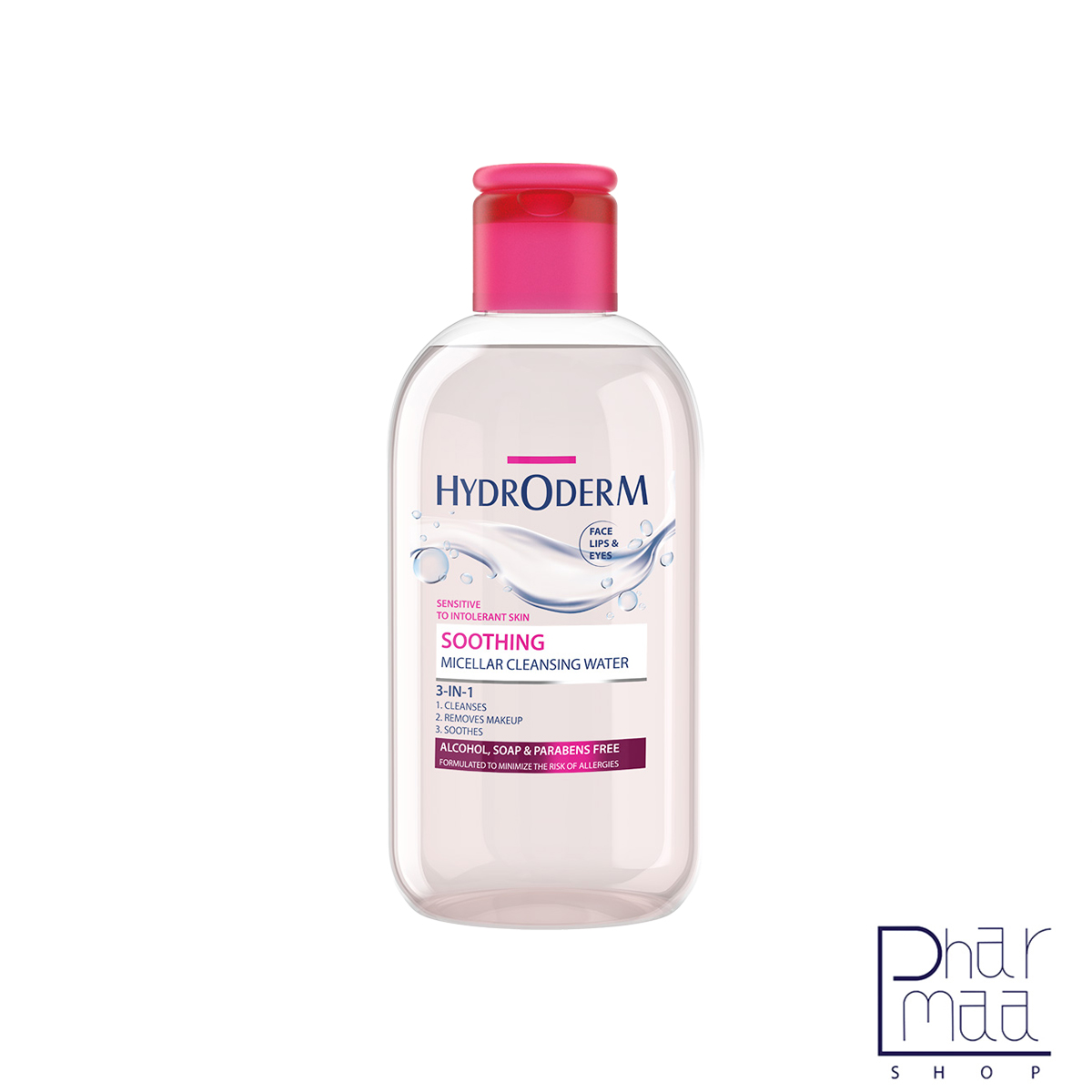 پاک کننده(میسلار)3در1 چشم،لب و صورت مناسب پوست های حساس و تحریک پذیر هیدرودرم 250 میل میسلارواتر چشم،لب و صورت مناسب پوست های حساس و تحریک پذیر هیدرودرم 250 میل - Image 1