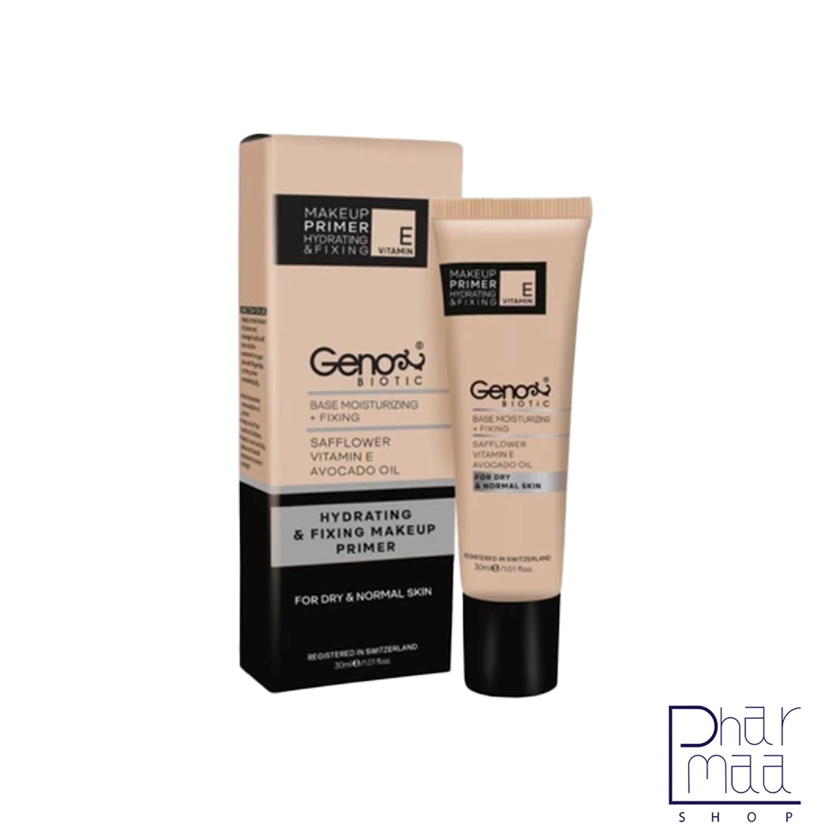 پرایمر صورت مخصوص پوست خشک و معمولی ژنوبایوتیک 30 میل پرایمر صورت مخصوص پوست خشک و معمولی ژنوبایوتیک 30 میل - Image 1
