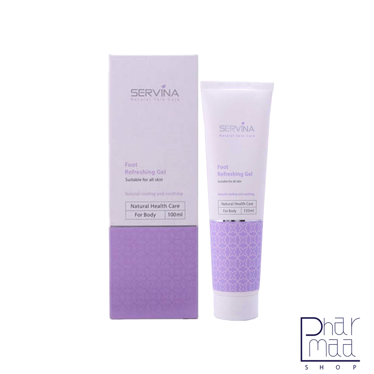 ژل طراوت دهنده پا سروینا 100 میل ژل طراوت دهنده پا سروینا 100 میل - Image 1