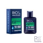 ژل پس از اصلاح آقایان 2در1 حاوی عصاره نعنا مناسب انواع پوست بیول 110 میل