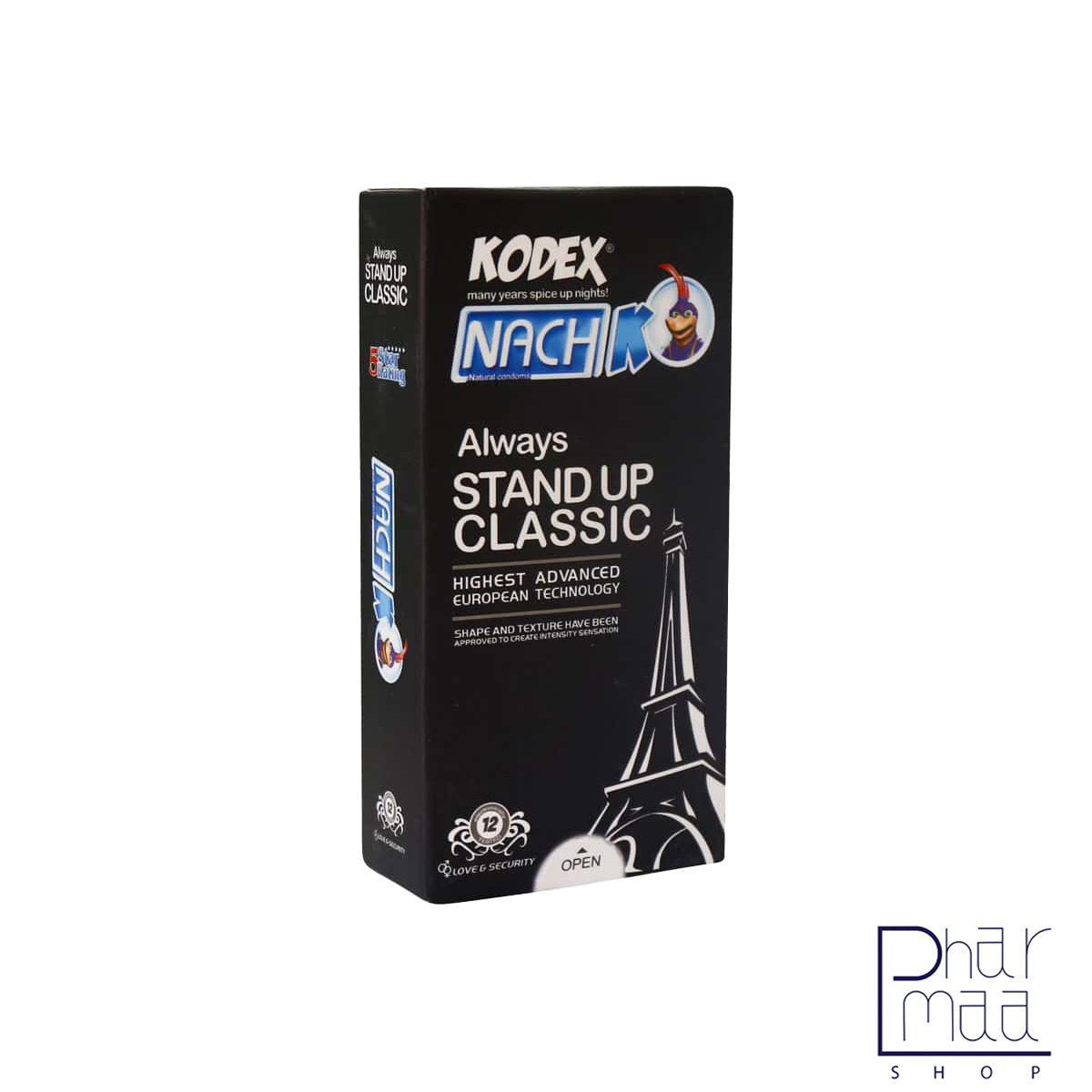 کاندوم استندآپ کلاسیک کدکس 12 عددی کاندوم استندآپ کلاسیک کدکس 12 عددی - Image 1