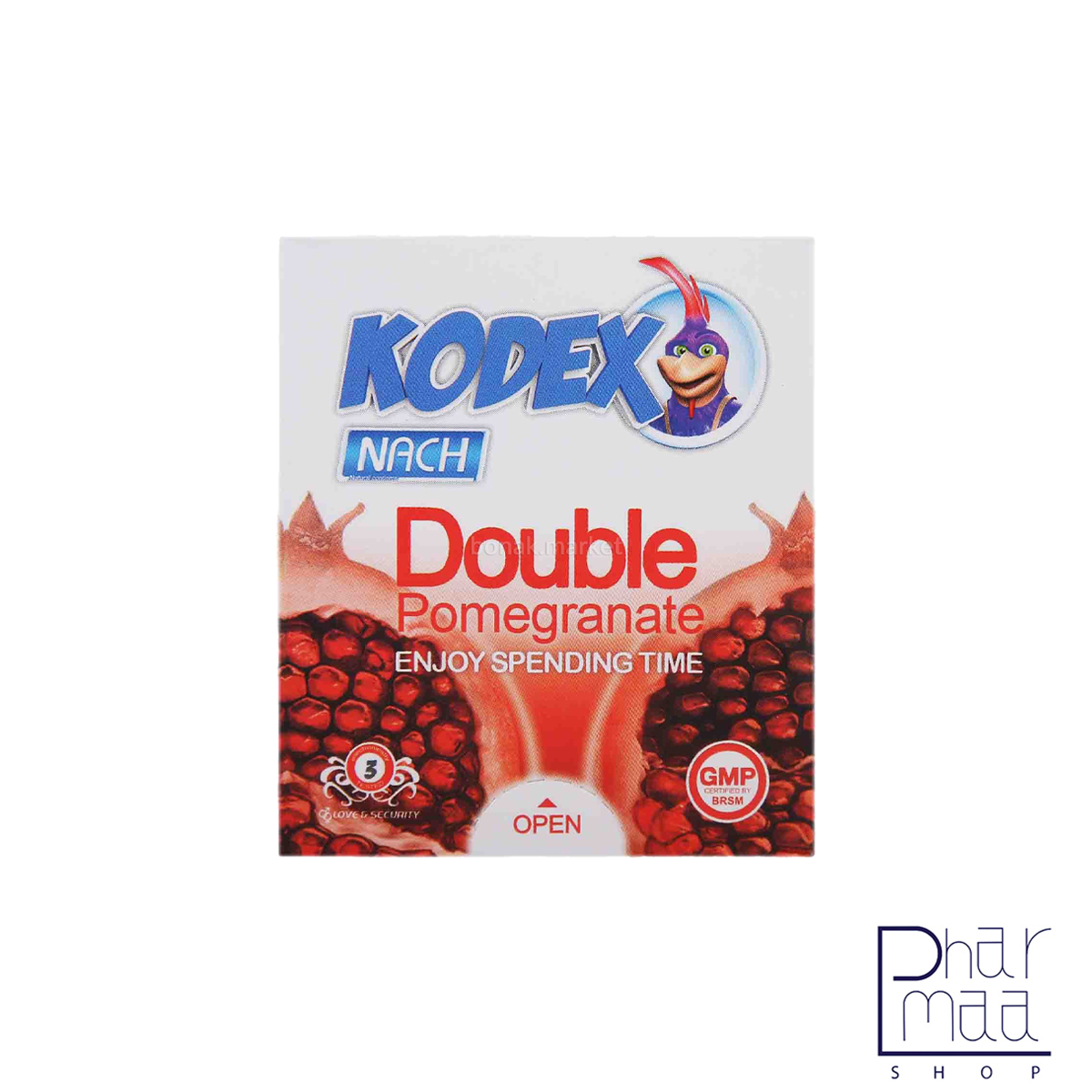 کاندوم انار دوبل کدکس 3 عددی کاندوم انار دوبل کدکس 3 عددی - Image 1