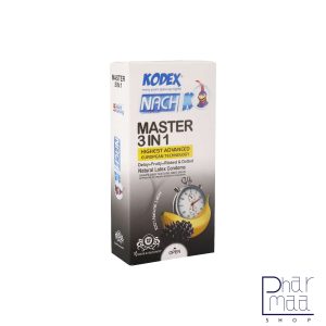 کاندوم مستر 3 در1 کدکس 12 عددی