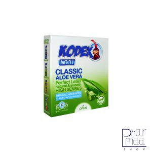 کاندوم کلاسیک آلوئه ورا کدکس 3 عددی