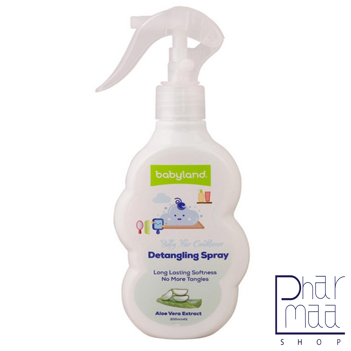 اسپری-باز-کننده-گره-و-نرم-کننده-موی-سر-بچه-بی-بی-لند-200-میل اسپری باز کننده گره و نرم کننده موی سر بچه بی بی لند 200 میل - Image 1