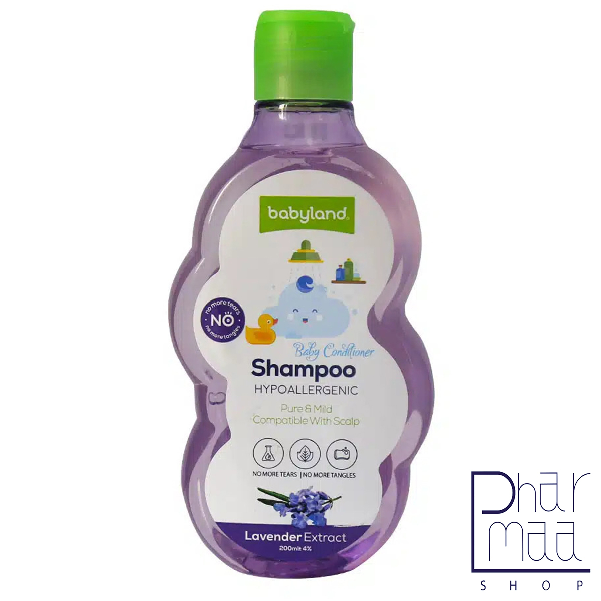 شامپو-نرم-کننده-موی-سر-کودک-حاوی-عصاره-اسطوخودوس-بی-بی-لند-200-میل شامپو نرم کننده موی سر کودک حاوی عصاره اسطوخودوس بی بی لند 200 میل - Image 1