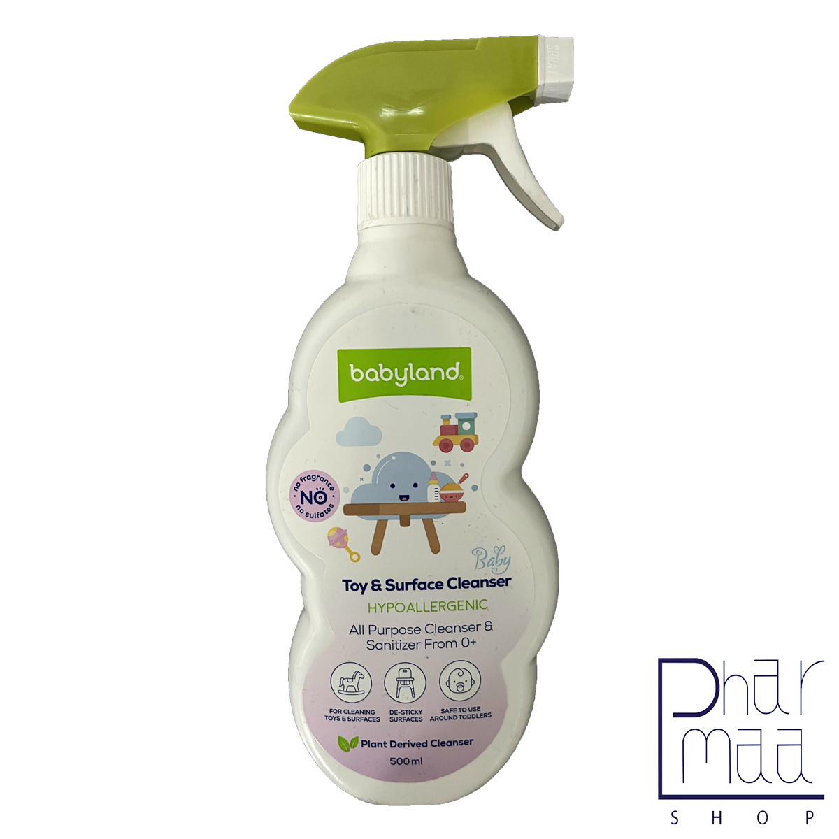 محلول-پاک-کننده-چند-منظوره-سطوح-و-اسباب-بازی-کودک-بی-بی-لند-500-میلل (1) محلول پاک کننده چند منظوره سطوح و اسباب بازی کودک بی بی لند 500 میل - Image 1