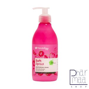 کرم آبرسان و مرطوب کننده دست و صورت با رایحه زردآلو مناسب انواع پوست هندولوژی  375 میل