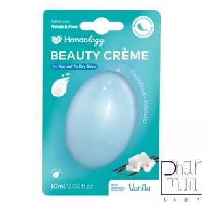 کرم مرطوب کننده دست و صورت کالاندولا و آووکادو پوست های نرمال تا خشک هندولوژی 60 میل