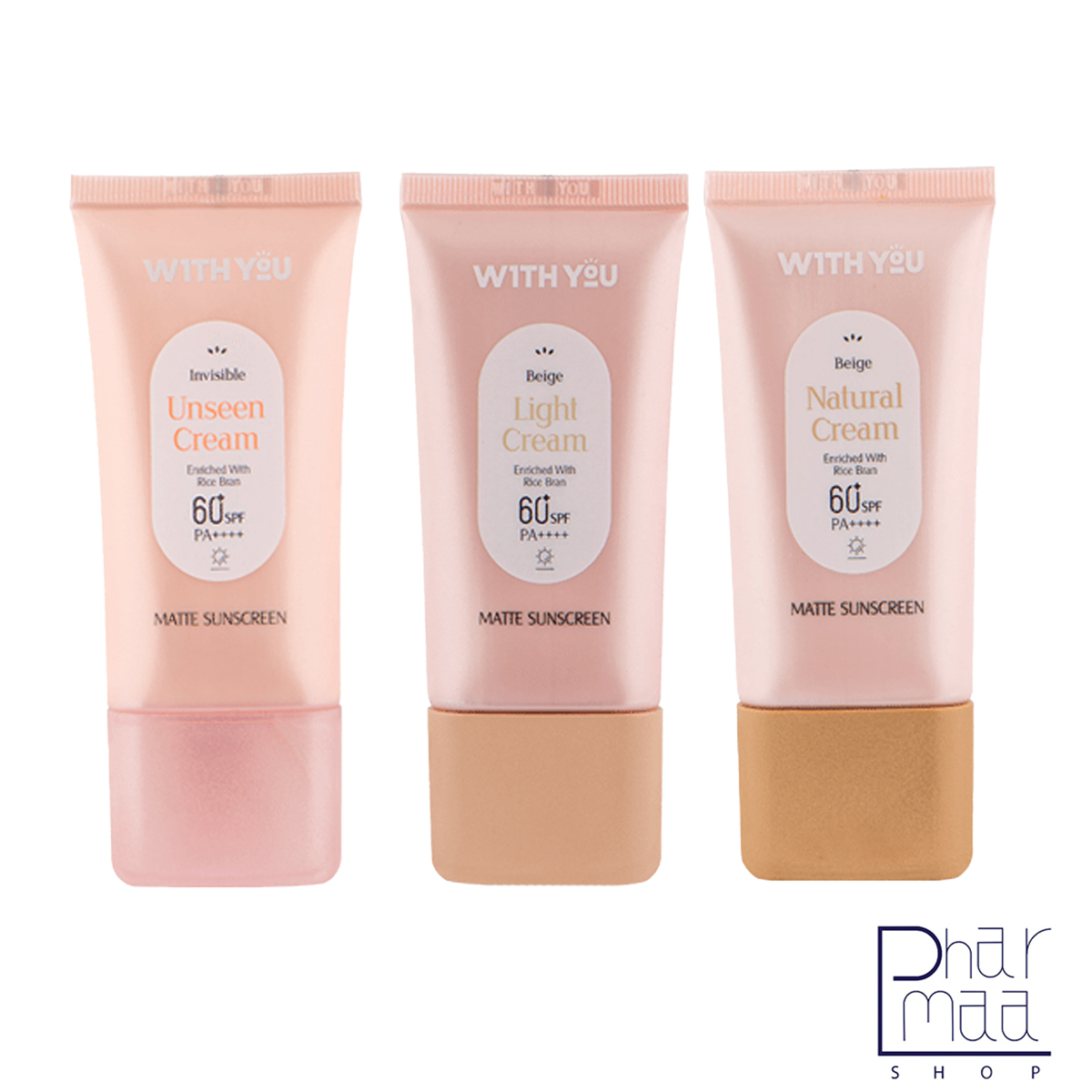 کلی ضد آفتاب کرمی مات مناسب صورت و بدن SPF 60 ویت یو 50 میل - Image 1