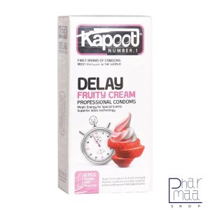 کاندوم تاخیری میوه ای کاپوت 12 عددی