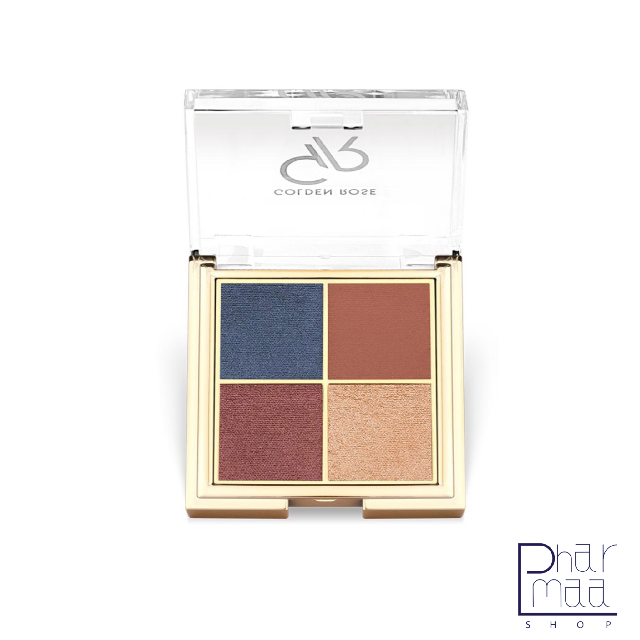 IMG_2435 پالت سایه ۴ تایی گلدن رز مدل کواترو - Image 1