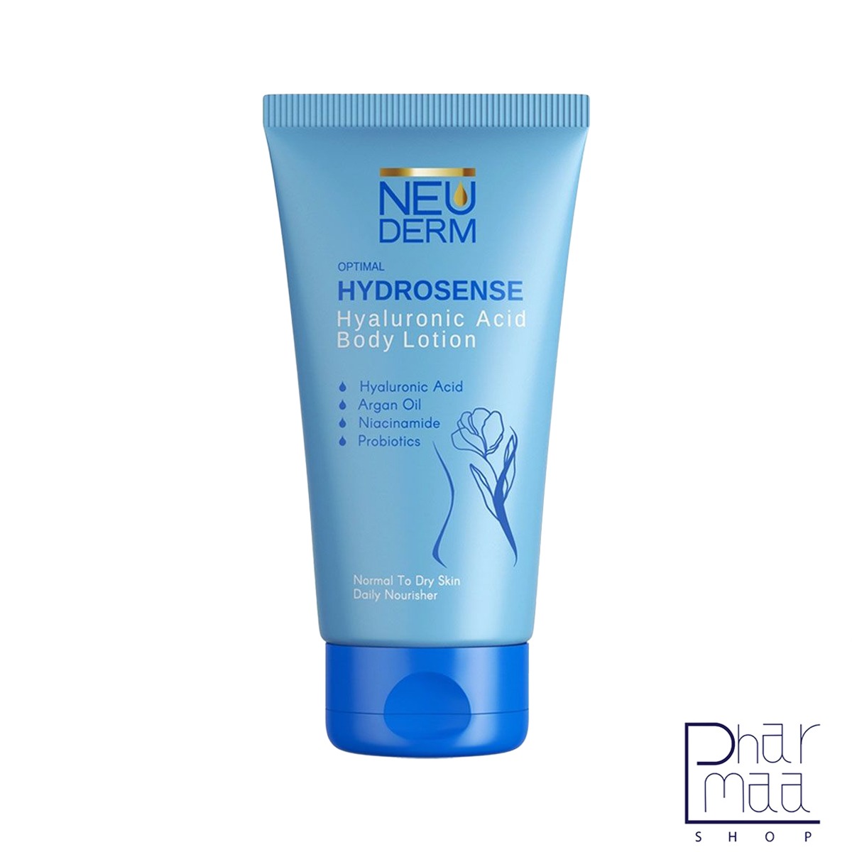 WhatsApp Image 2025-11-07 at 11.50.20 PM لوسیون بدن اپتیمال هیدروسنس پوست معمولی تا خشک نئودرم 150 میل - Image 1