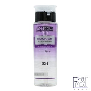 محلول پاک کننده آرایش 3 در 1 مناسب پوست های دارای لک (پیگمازوم) فیس دوکس 200 میل