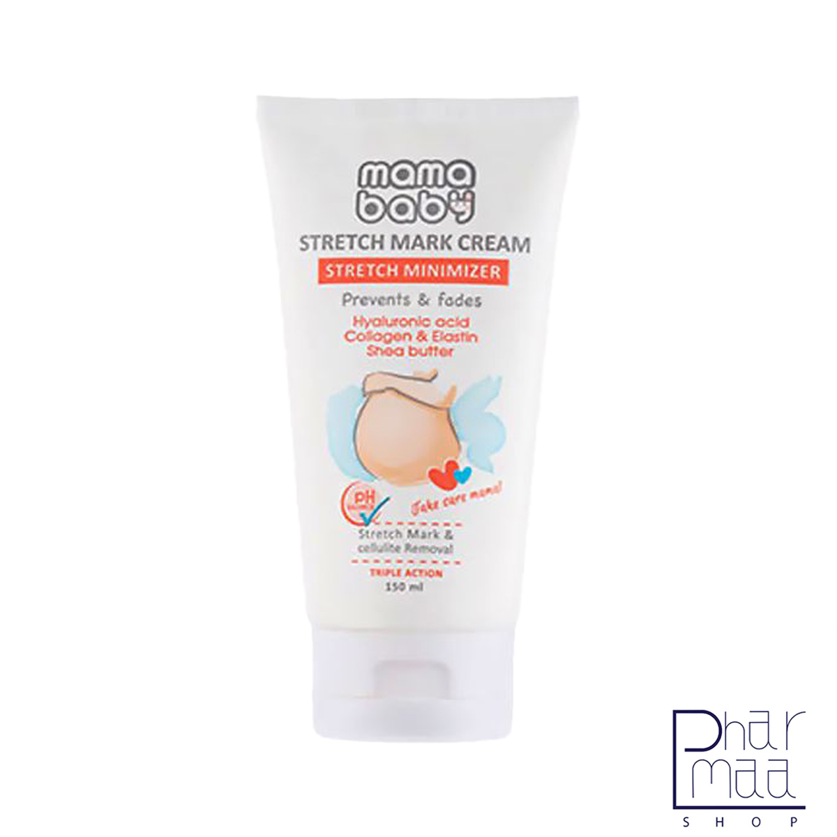 ترک-پوست کرم پیشگیری کننده ترک پوست مادران ماما بیبی 150 میل - Image 1