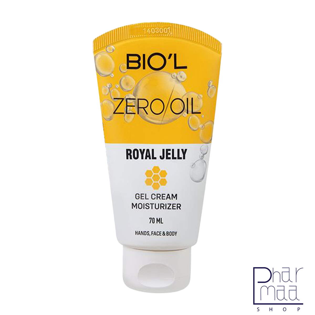 رویال ژل کرم ابرسان دست وصورت زیرو اویل رویال ژلی مناسب پوست چرب بیول 70 میل - Image 1