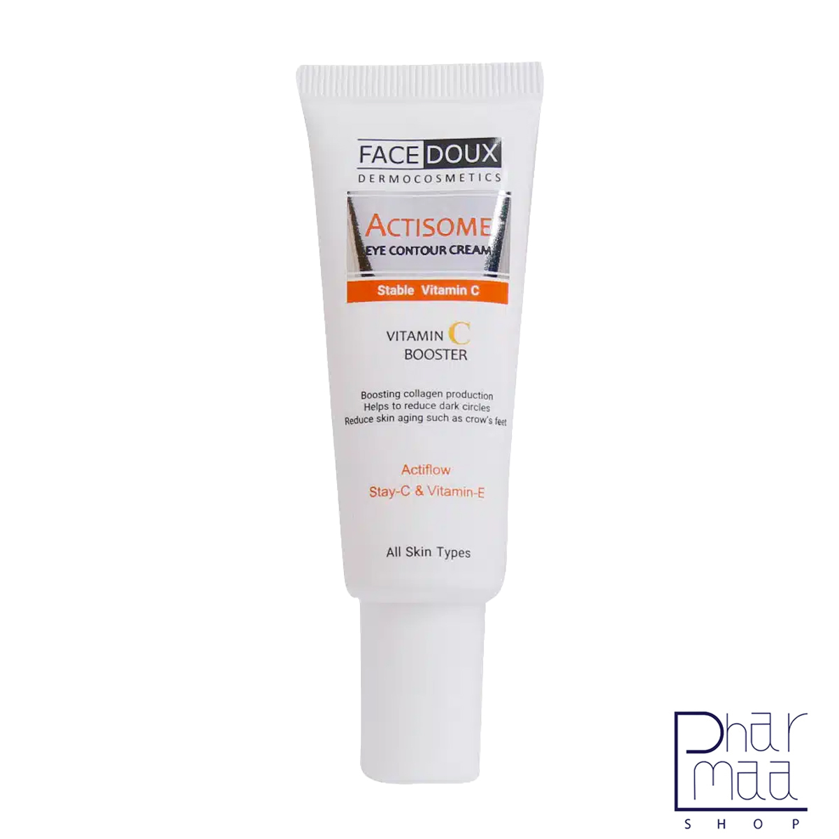 سی-اکتی کرم دور چشم حاوی ویتامین سی مناسب انواع پوست (اکتیزوم) فیس دوکس 20 میل - Image 1