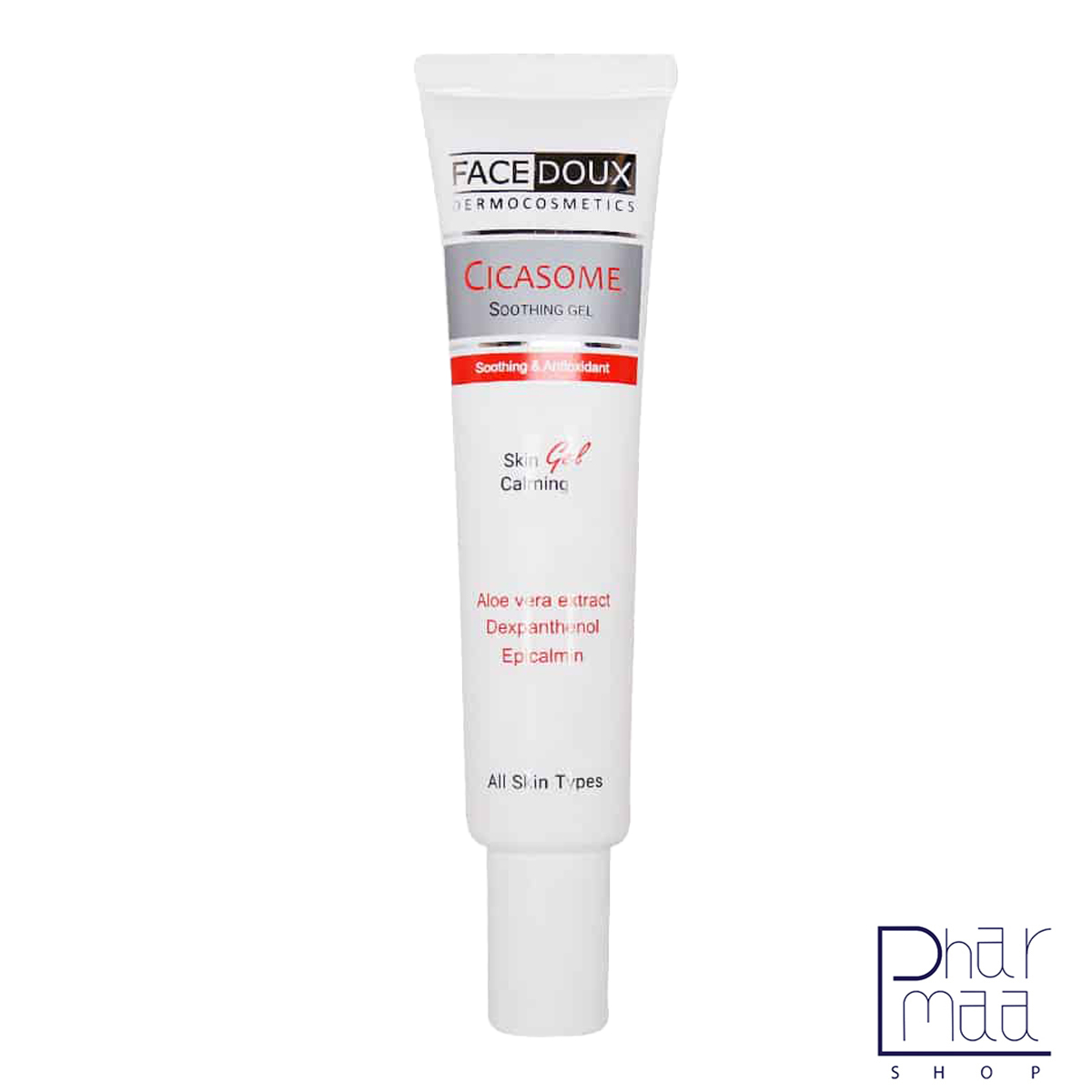 سیکا-ژل ژل مرطوب کننده و آنتی اکسیدان مناسب انواع پوست (سیکازوم) فیس دوکس 30 میل - Image 1