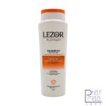 شامپو حاوی کراتین و پروتئین هیدرولیز شده جوانه گندم لزور 400 میل