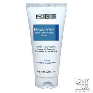 کرم مرطوب کننده 24 ساعته بدن مناسب پوست های خشک و حساس (هیدرازوم) فیس دوکس 150 میل